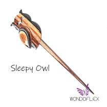 (20930 Sleepy Owl Shawl Pin)